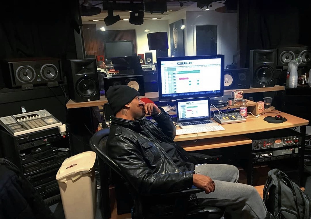 Arik Divine — in the control room